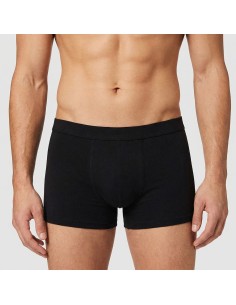 Bóxer de algodón, negro