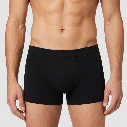Bóxer negro de algodón | Ropa interior profesional para empresas B2B