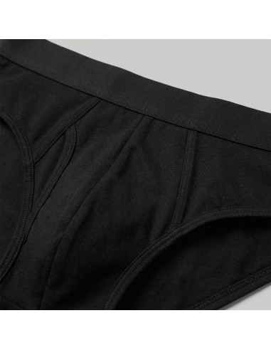 Slip de algodón, negro