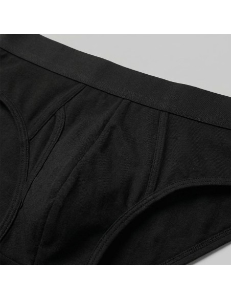 Slip de algodón, negro