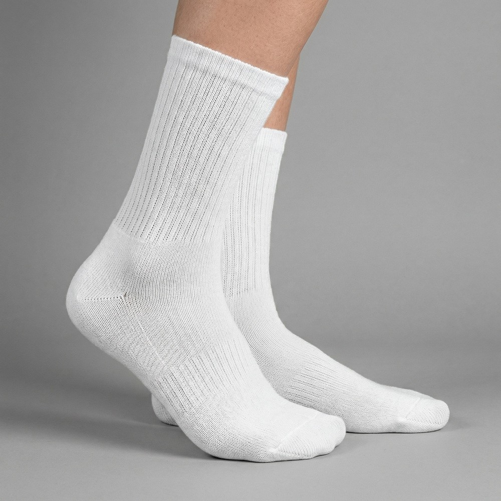 Calcetines blancos de algodón | Suministro textil profesional B2B