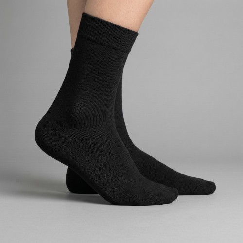 Calcetines negros de algodón | Suministro textil profesional B2B