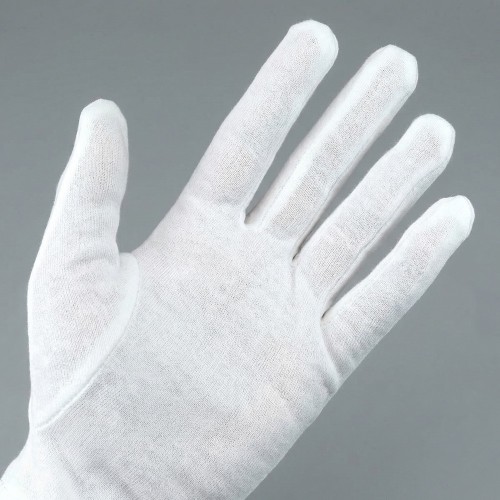 Guantes de algodón blancos | Suministro textil profesional B2B