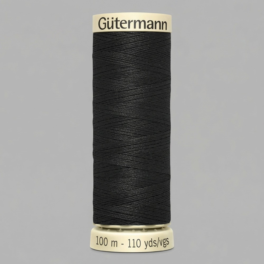 Hilo Gütermann negro 100 m | Suministro textil profesional B2B