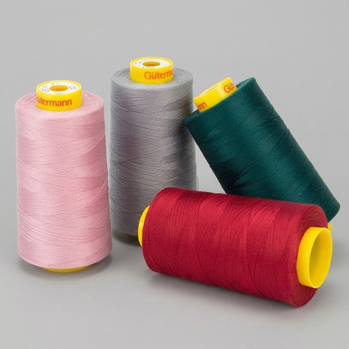 Bobina de hilo de coser Gütermann 1000 m – Poliester y algodón uso profesional