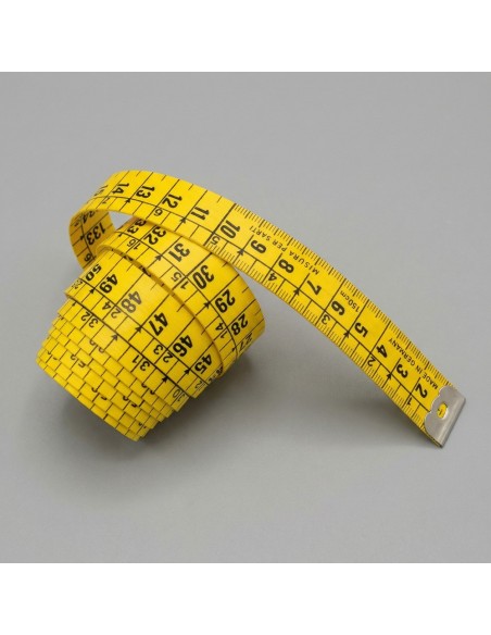 Cinta métrica de fibra de vidrio, 150 cm